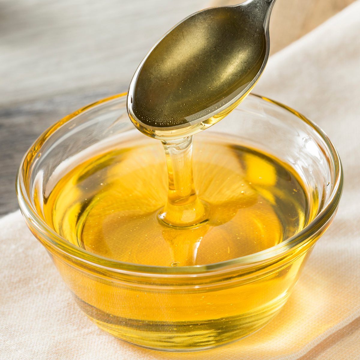 Raw Organic Sweet Light Agave Syrup in a Bowl