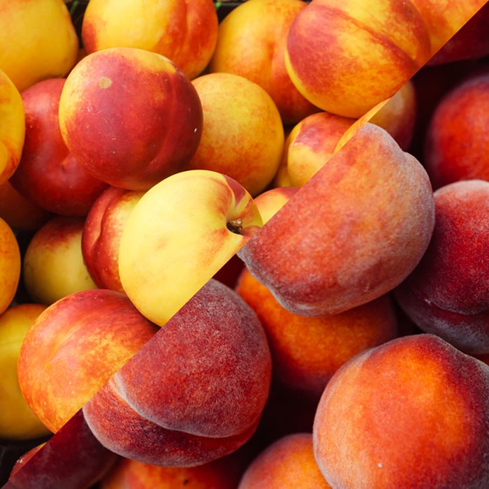 Nectarines vs peaches