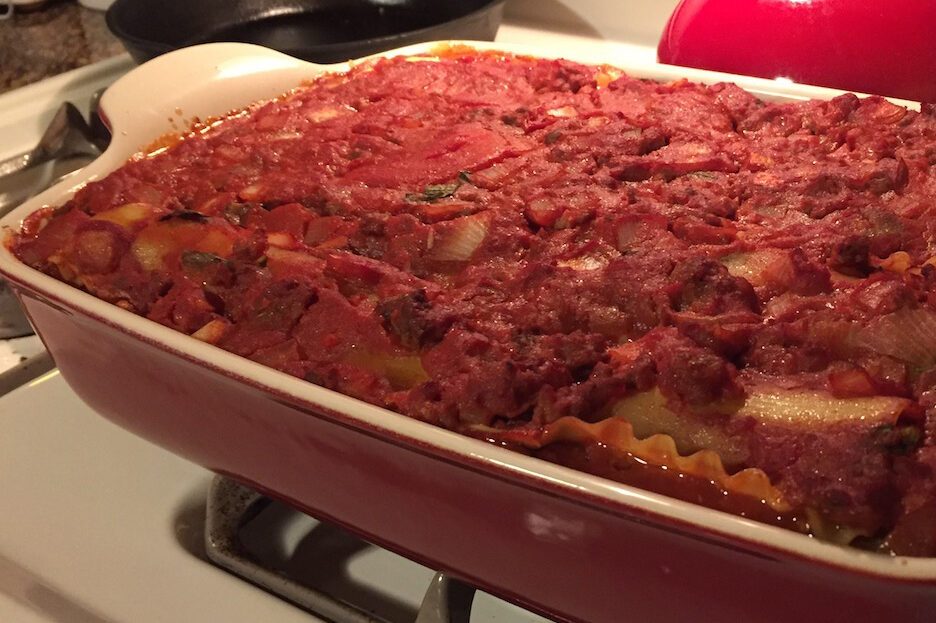 tony bennett's lasagna recipe