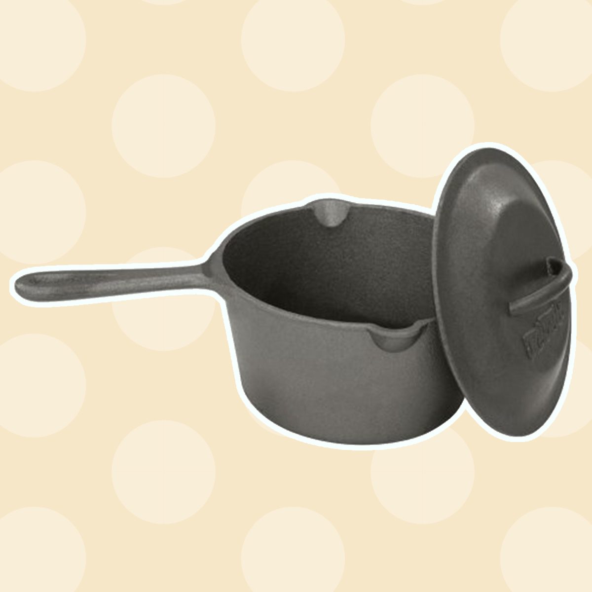 Cast Iron Bean Pot with Lid