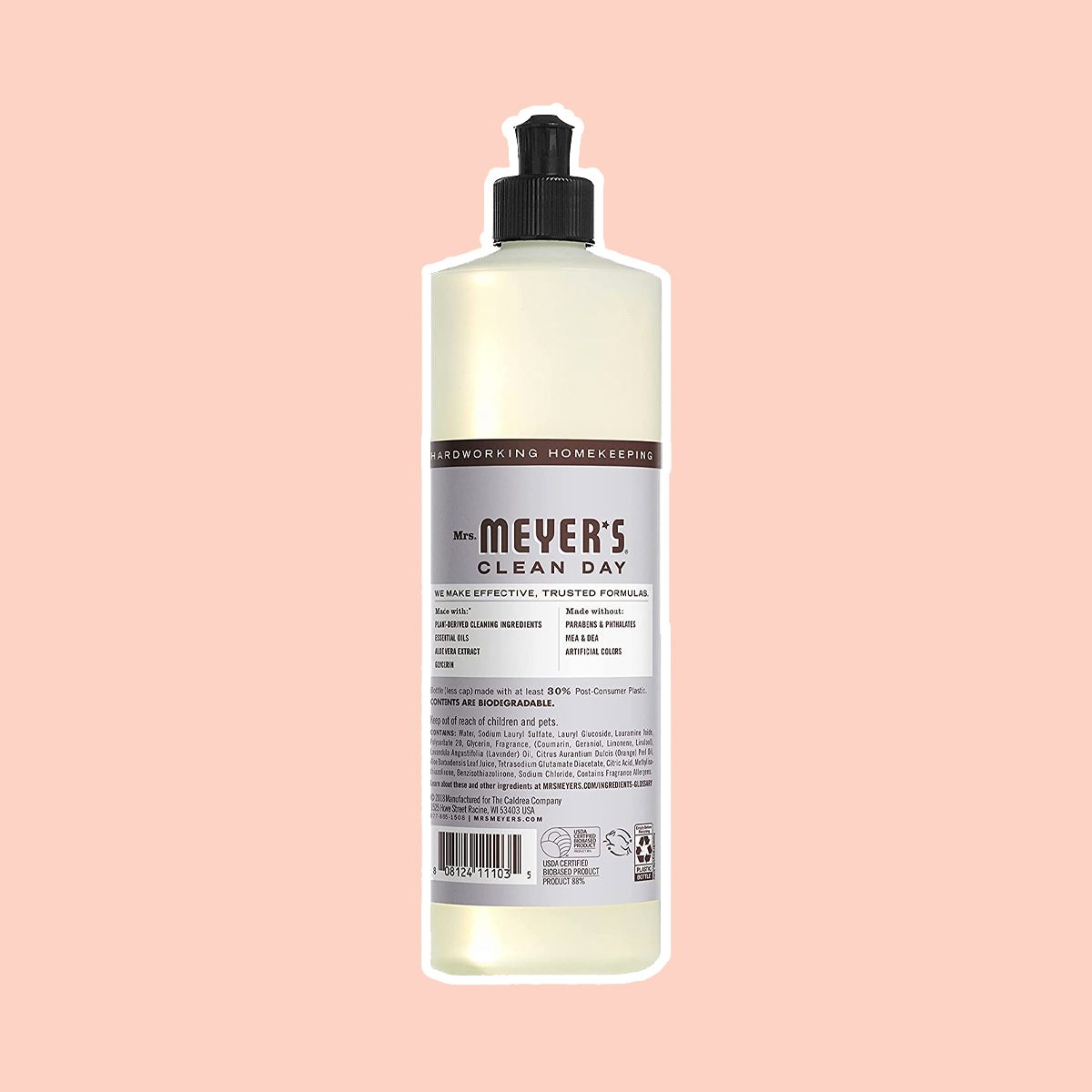 Mrs. Meyer’s Clean Day Liquid Dish Soap 2