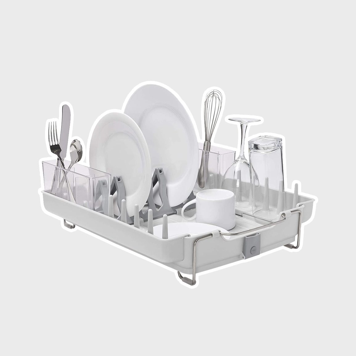 Oxo Good Grips Foldaway Dish Rack 3