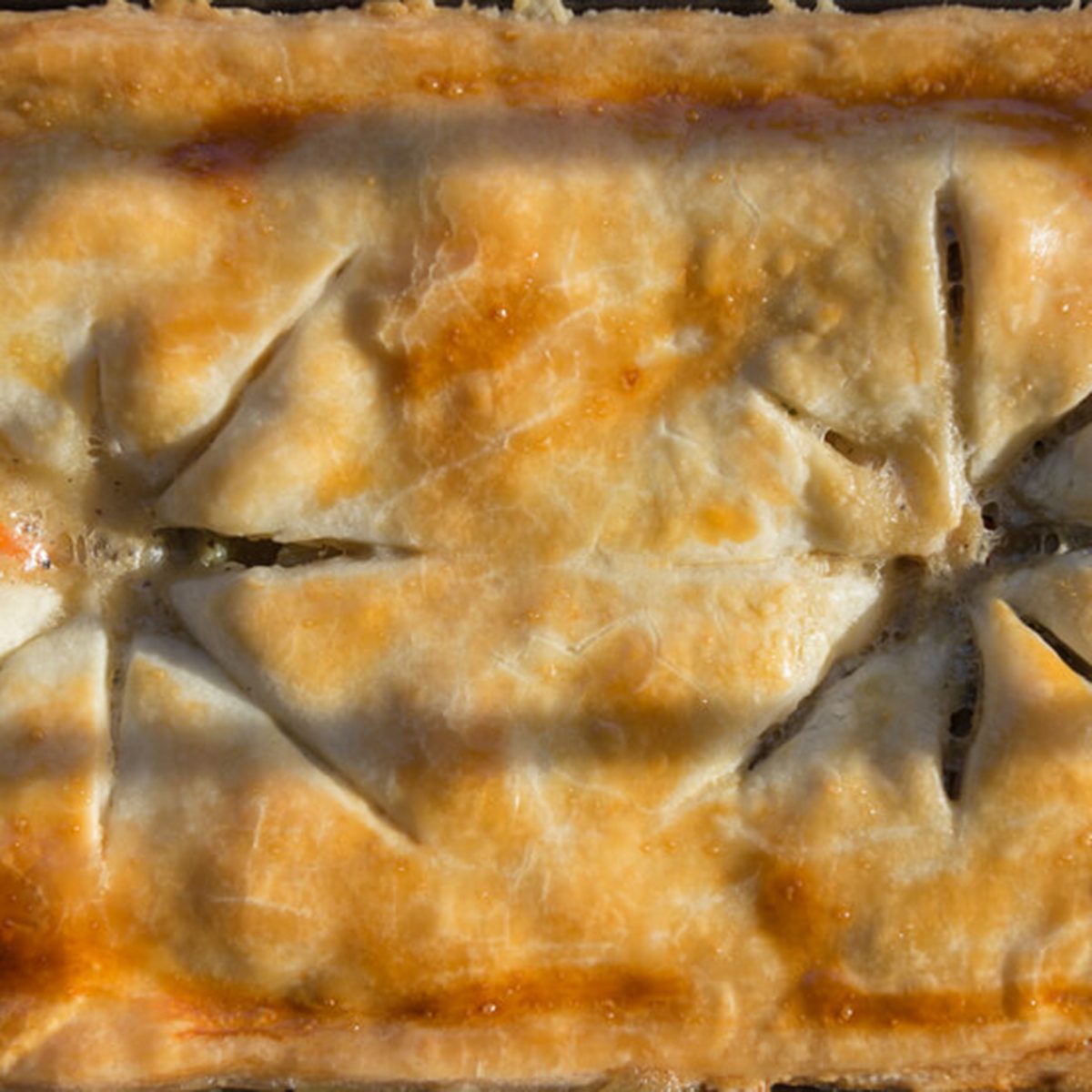 Frozen pot pie