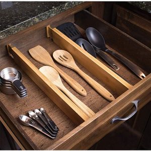 Adjustable Bamboo Drawer Dividers Ecomm Via Amazon.com