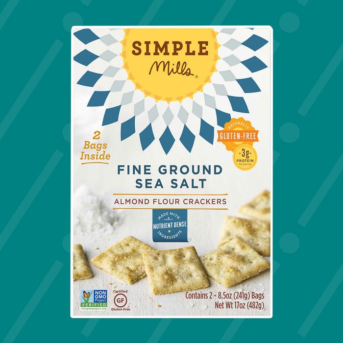 Almond Flour Sea Salt Crackers