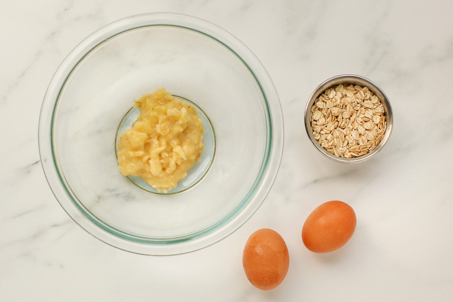 Healthy Banana Pancakes Ingredients