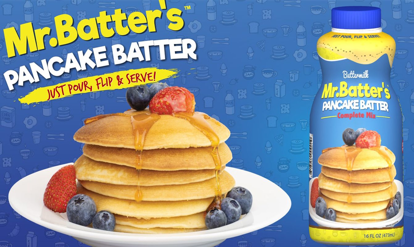 Shelf-Stable Pancake Batter You Can Pour Straight From the Bottle Now Exists