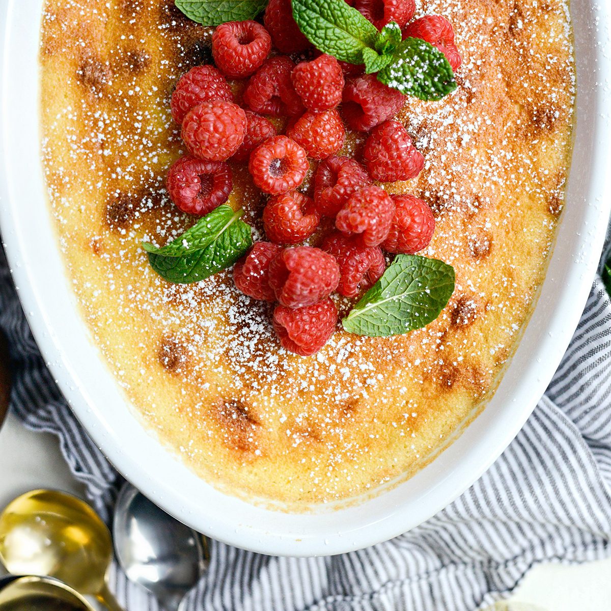 Meyer Lemon Pudding Cake