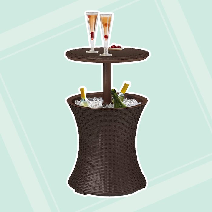 Outdoor Cooler Table