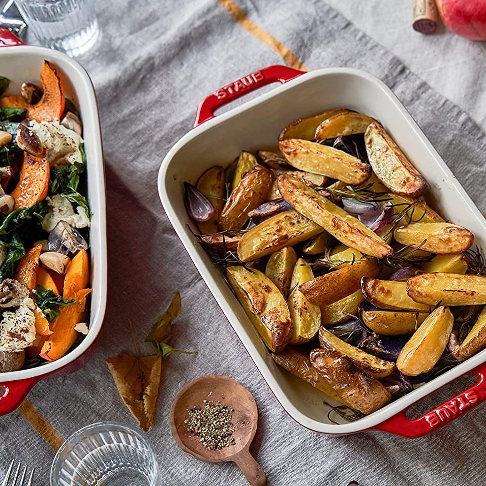 Staub Ceramics Rectangular Baking Dish Set