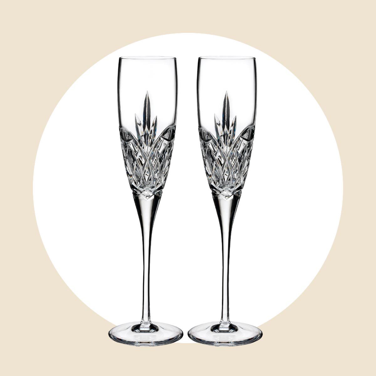 Crystal Champagne Flutes