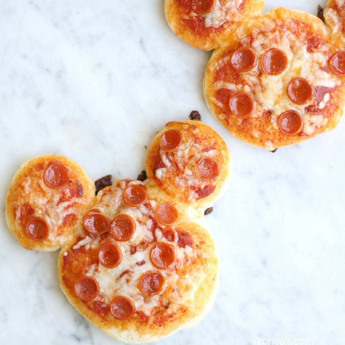 Mickey pizzas