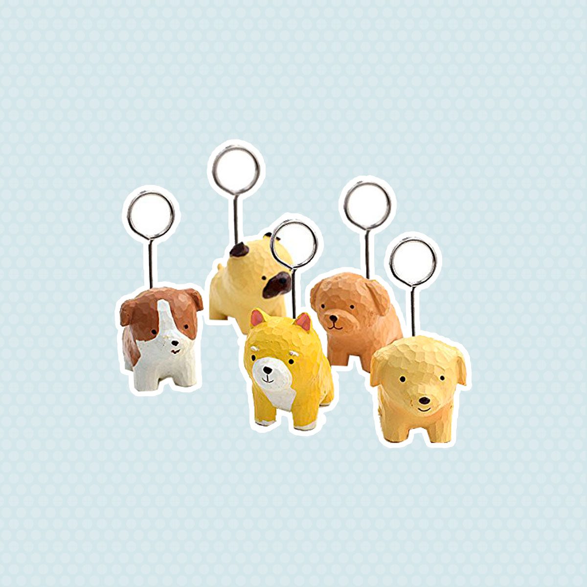 Mini Dog Place Card Holders