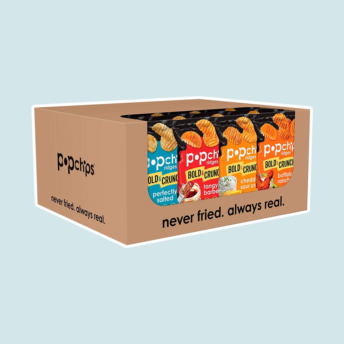 Popchips Ridged Potato Chips
