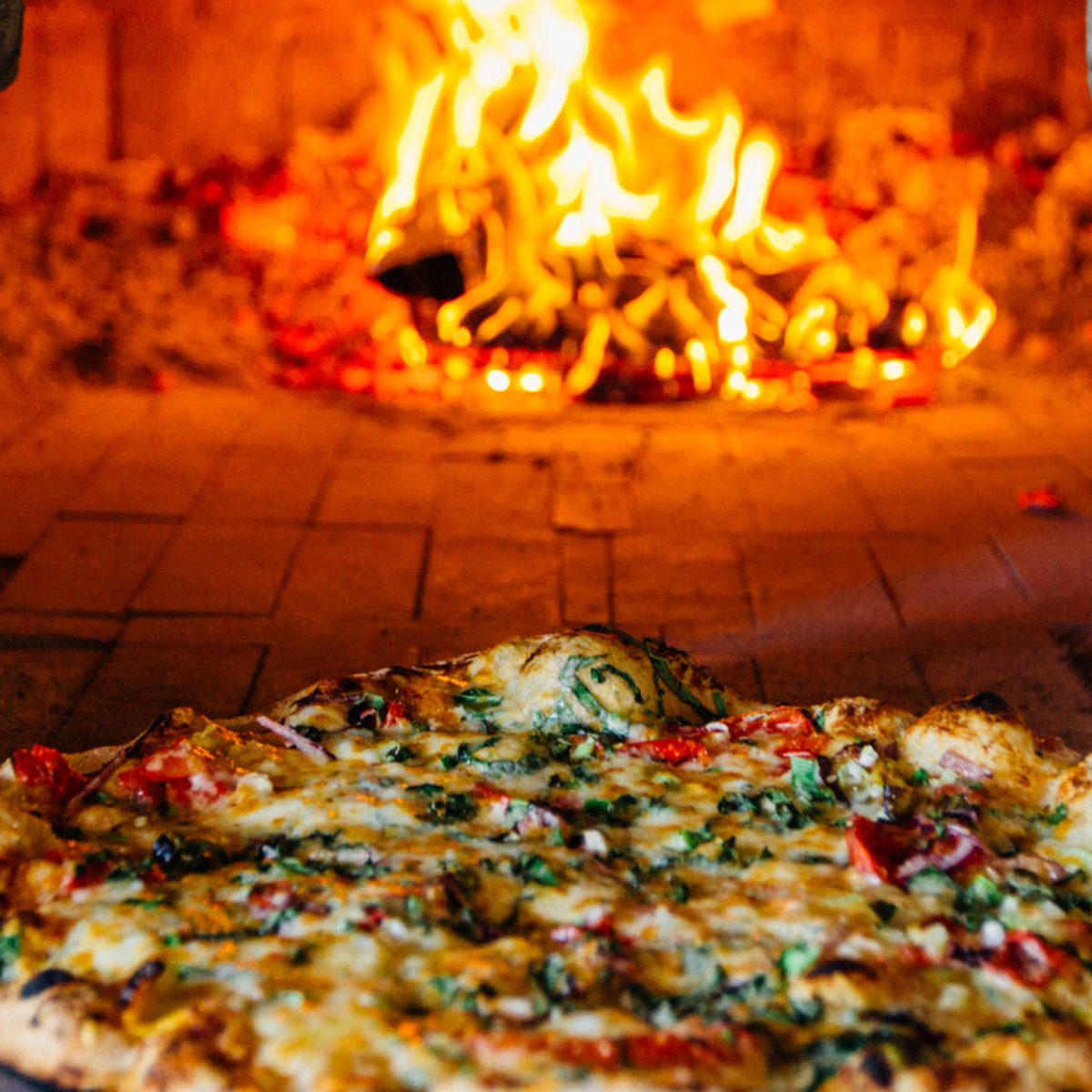 a to z pizza in oven