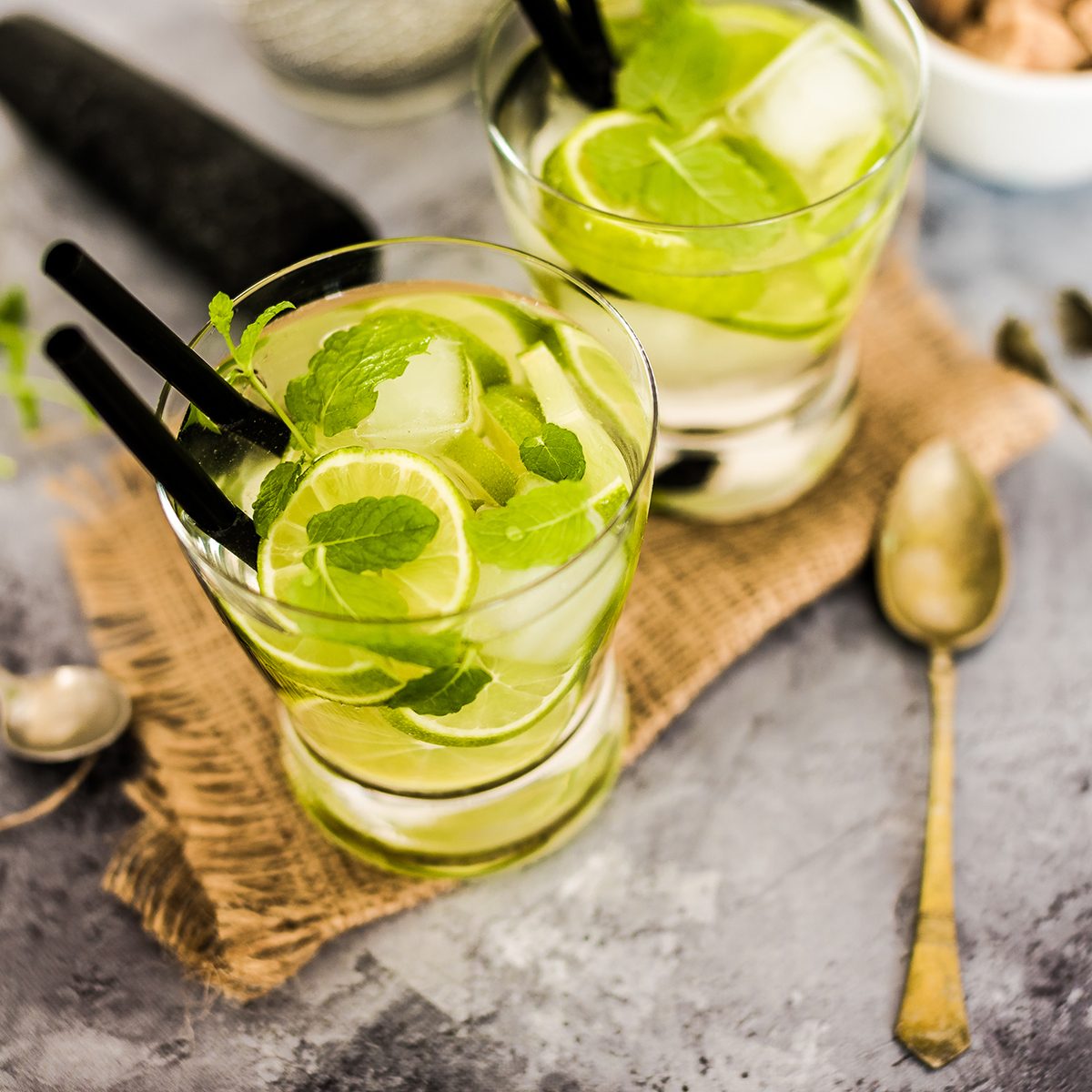 Lemon Fruit Lime Caipirinha of Brazil