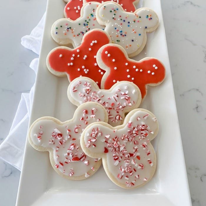 Mickey Mouse Sugar Cookies