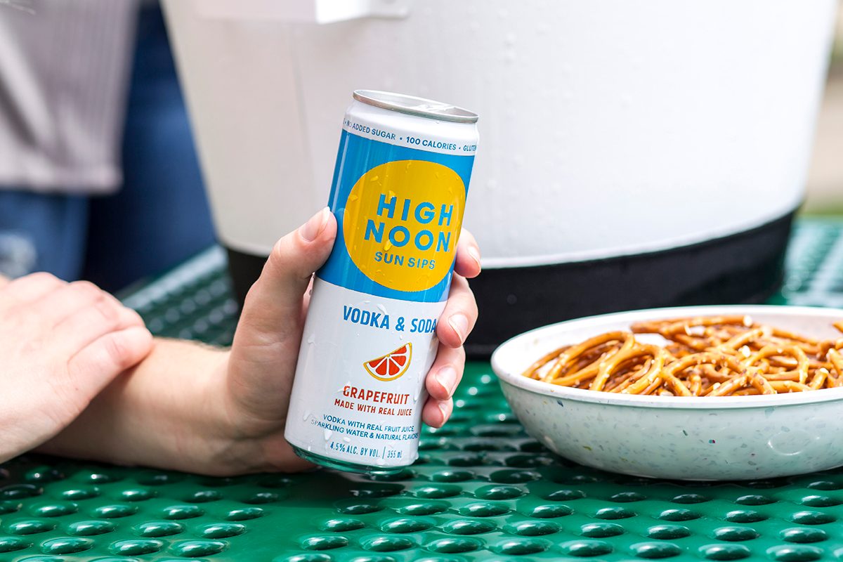 high noon, hard seltzer