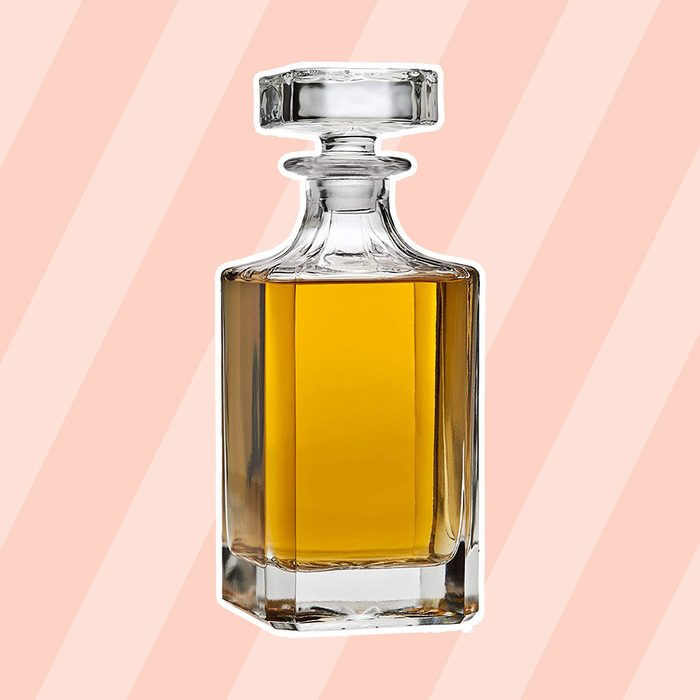 Lefonte Whiskey Decanter for Liquor Scotch Bourbon Vodka or Wine - 750ml