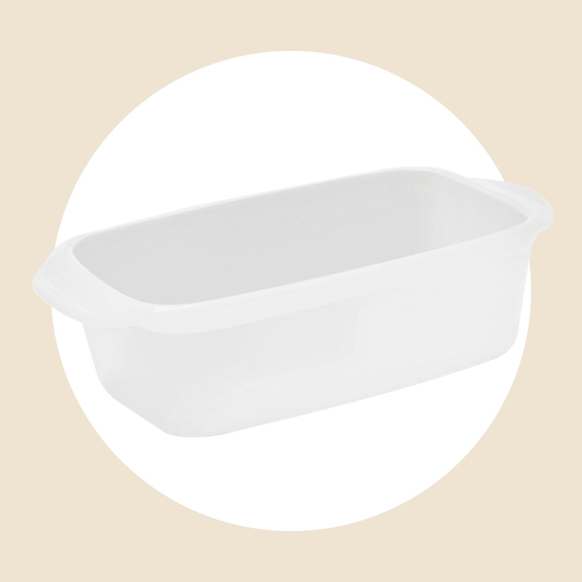 Chantal White Ceramic Classic Loaf Pan Ecomm Target.com