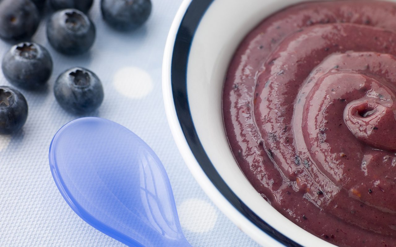 How to Make Blueberry Baby Food