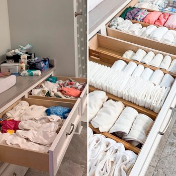 kids drawers home organization makeover