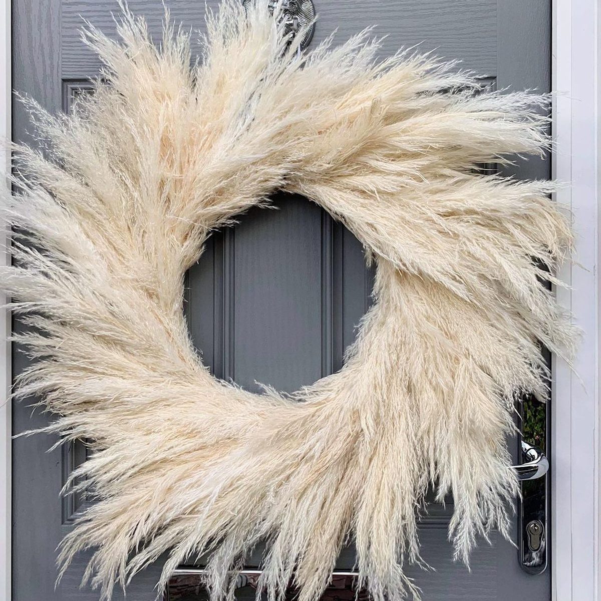 Pampas Grass Fall Wreath