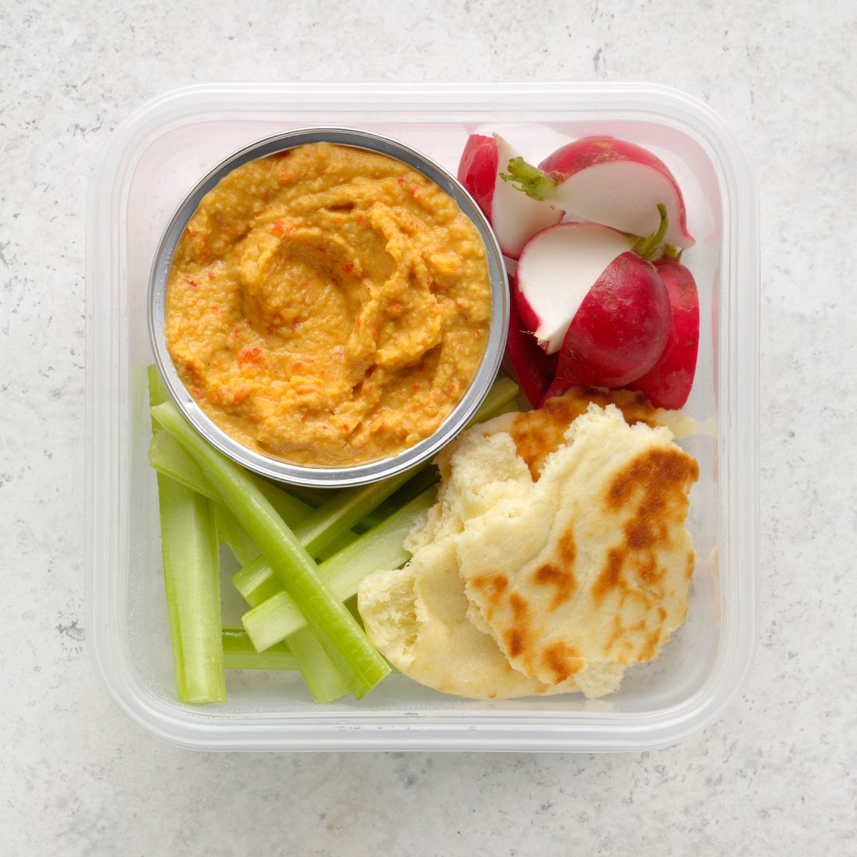 Roasted Red Pepper Hummus