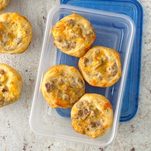 breakfast biscuit cups, meal planning premium
