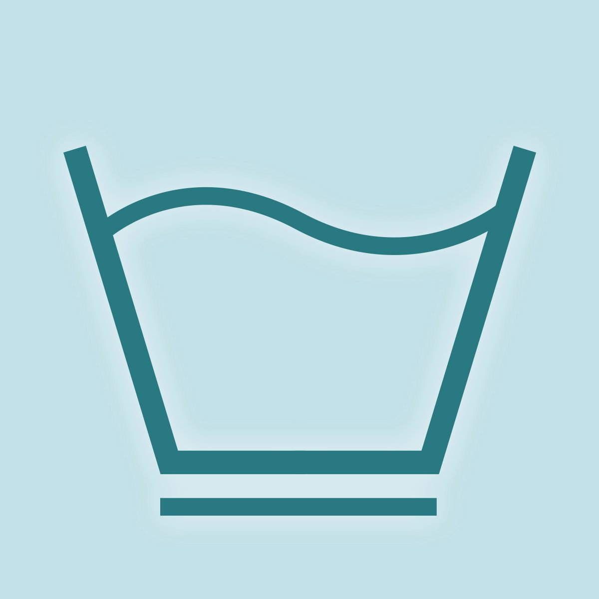 Washing symbol: Machine wash, permanent press