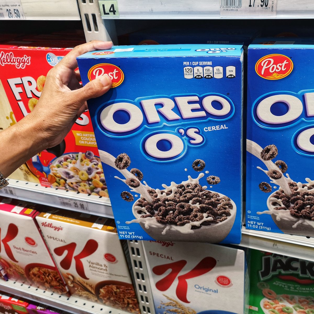 buying a box of OREO O