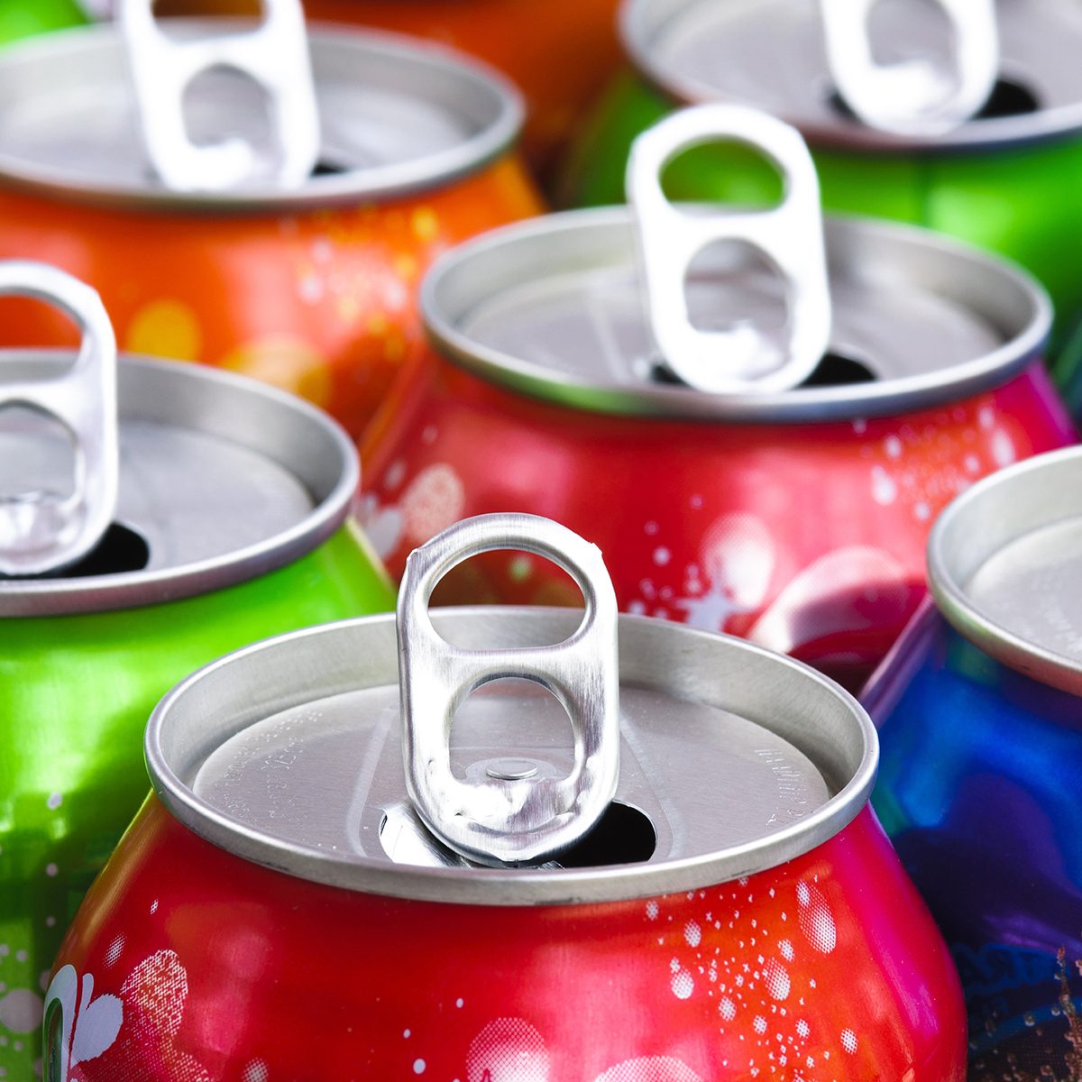 Soda cans