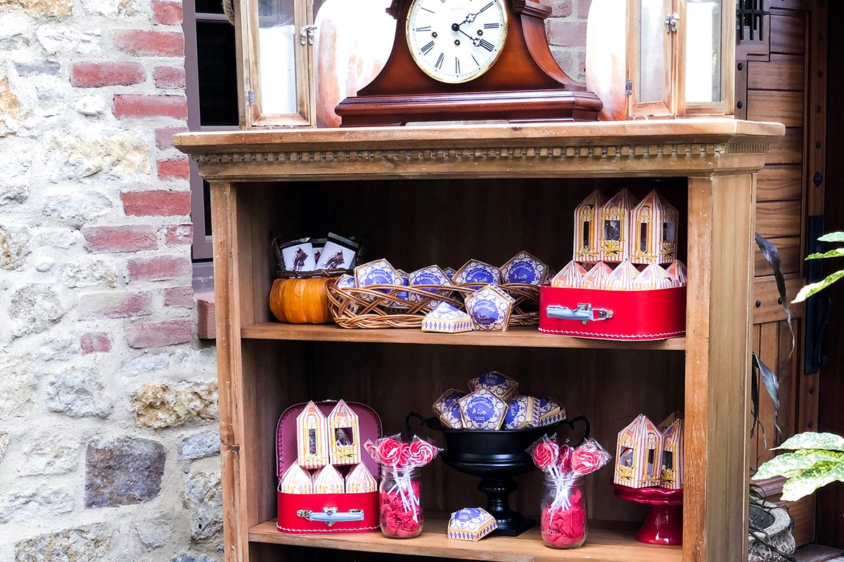 harry potter snack shelf