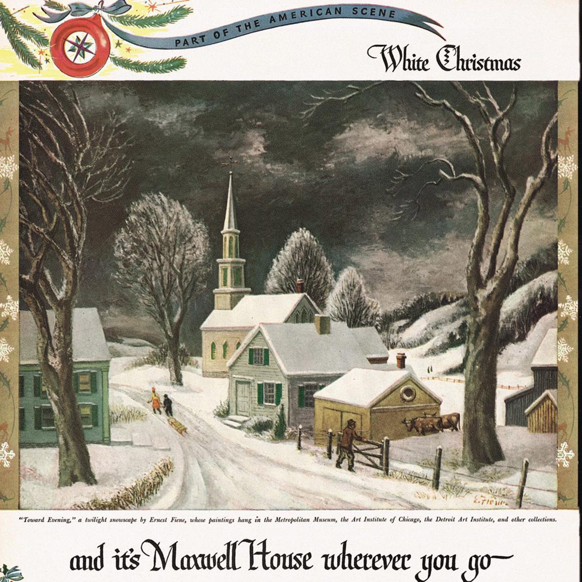 vintage maxwell house ad