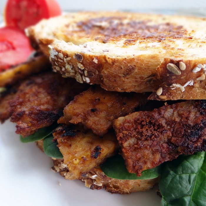 Tempeh Bacon Sandwich