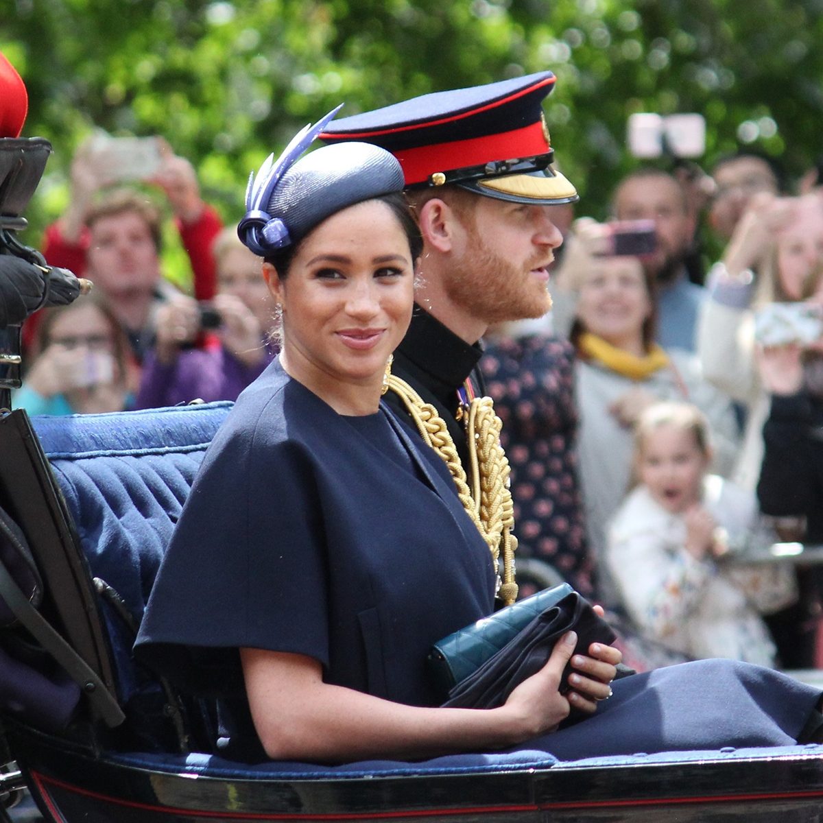 Meghan Markle Prince Harry 1st outing since baby. Trooping the colour Royal Family Buckingham Palace