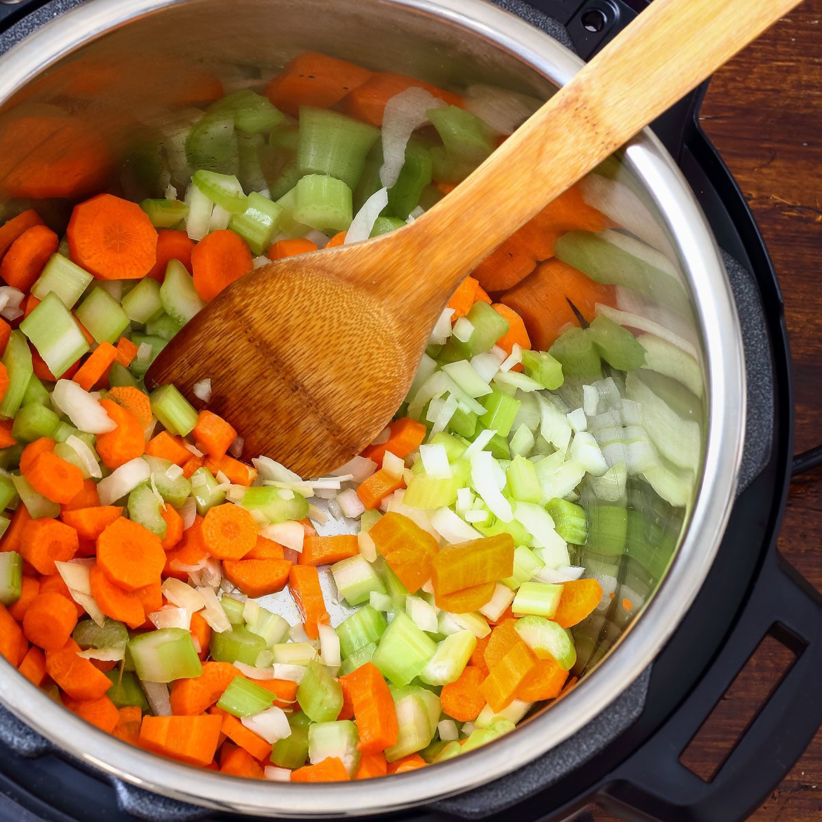 Homemade minestrone soup, traditional Italian food recipe.