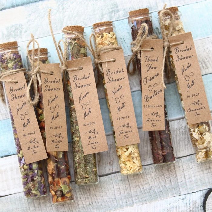 Tea Party Favors Bridal=party Ecomm Via Etsy.com