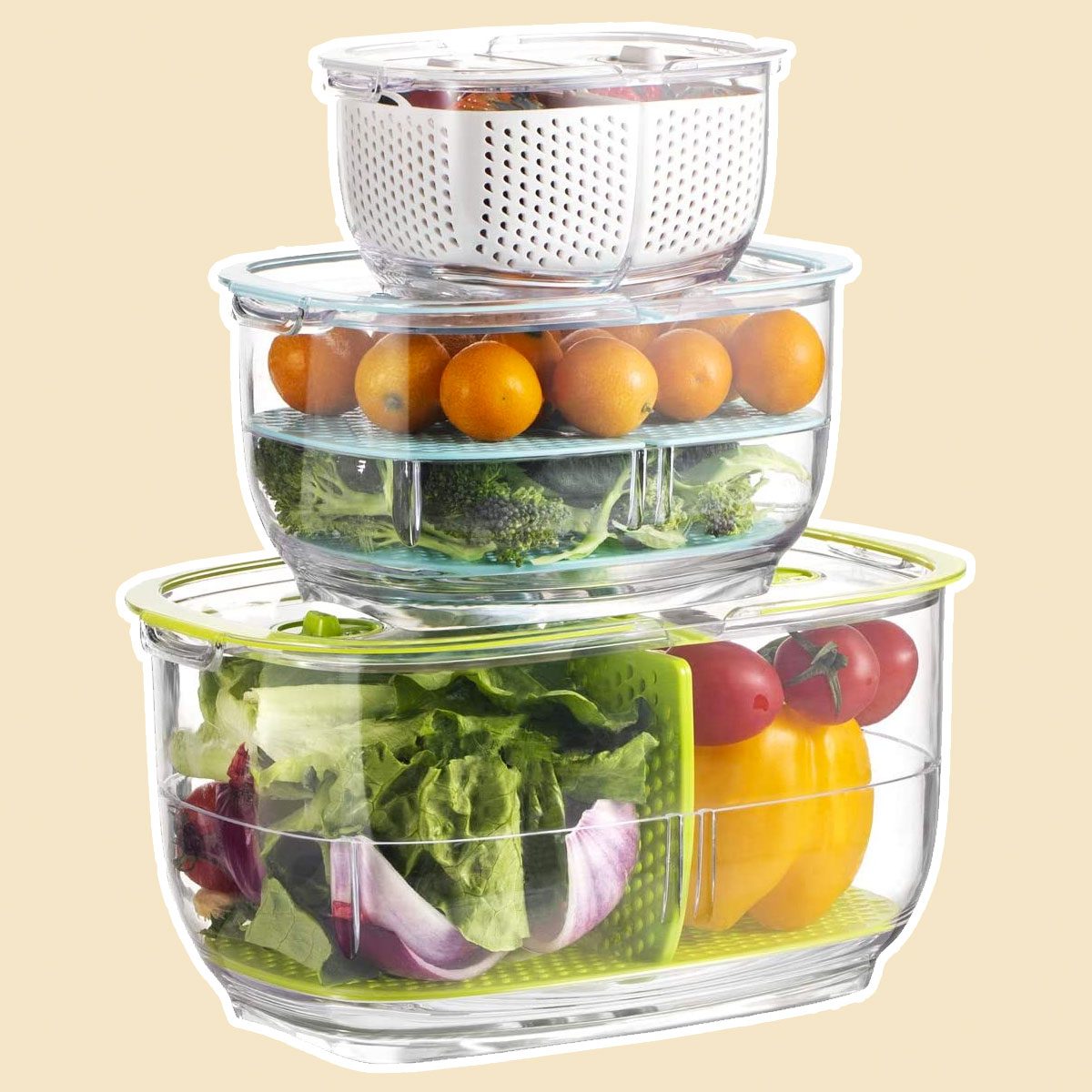 Produce Veggie Storage Containers
