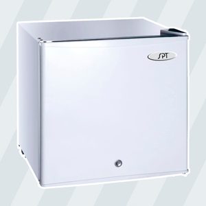 Sunpentown UF-114W 1.1 cu.ft. Upright Freezer with Energy Star-White, Gray