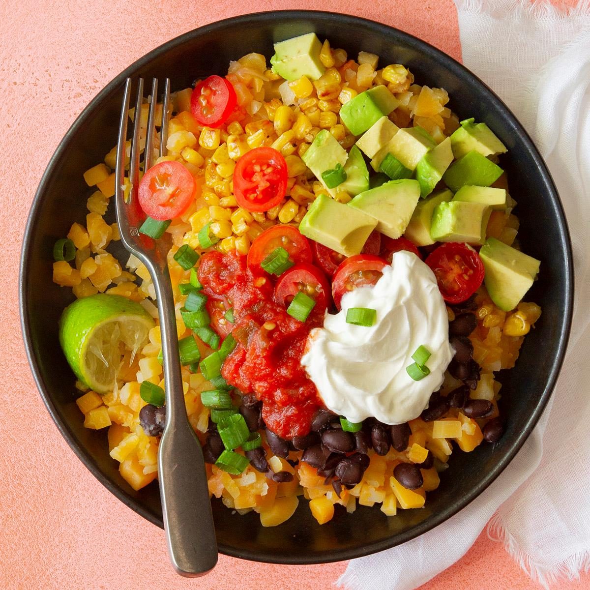 Butternut Squash Burrito Bowl