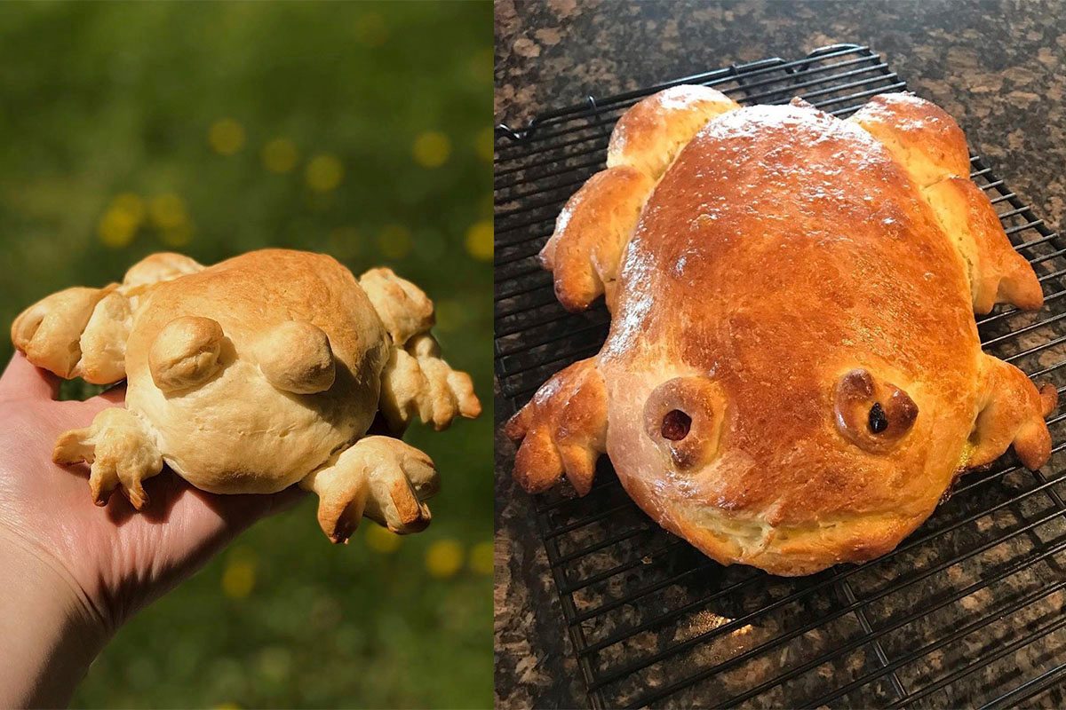 Frog Bread Is the Next Baking Trend from TikTok—and It’s Adorable