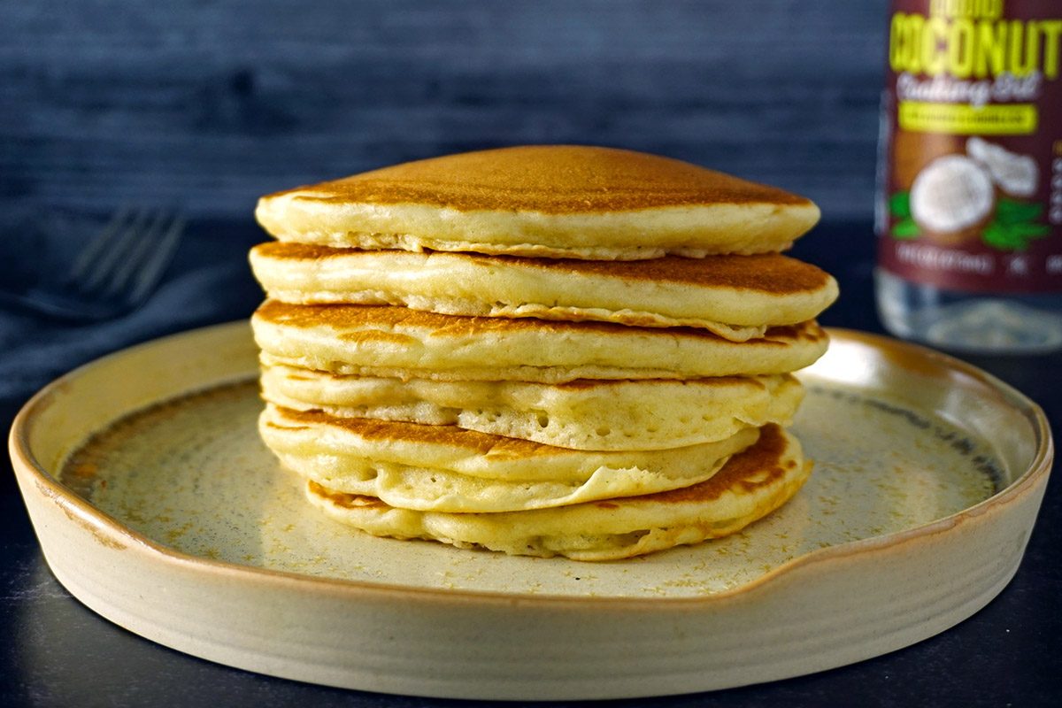 Pancakes without butter