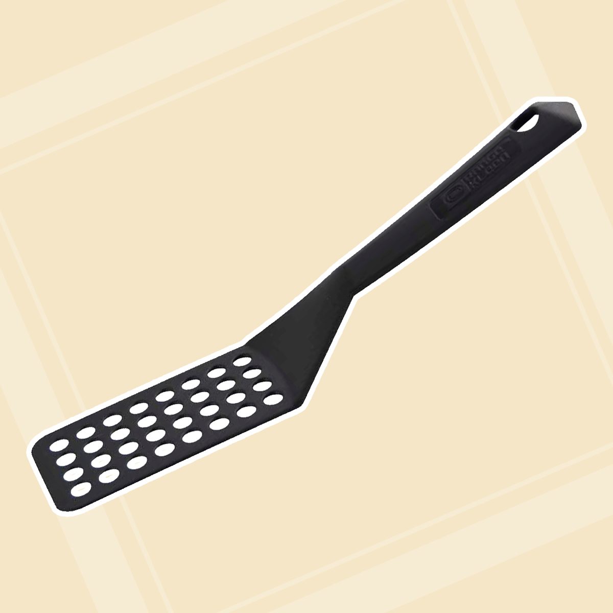 Berndes Spatulas for Non Stick Cookware - Turner Spatula Ergonomically Designed Black Slotted Spatula Turner Nonstick Kitchen Tool