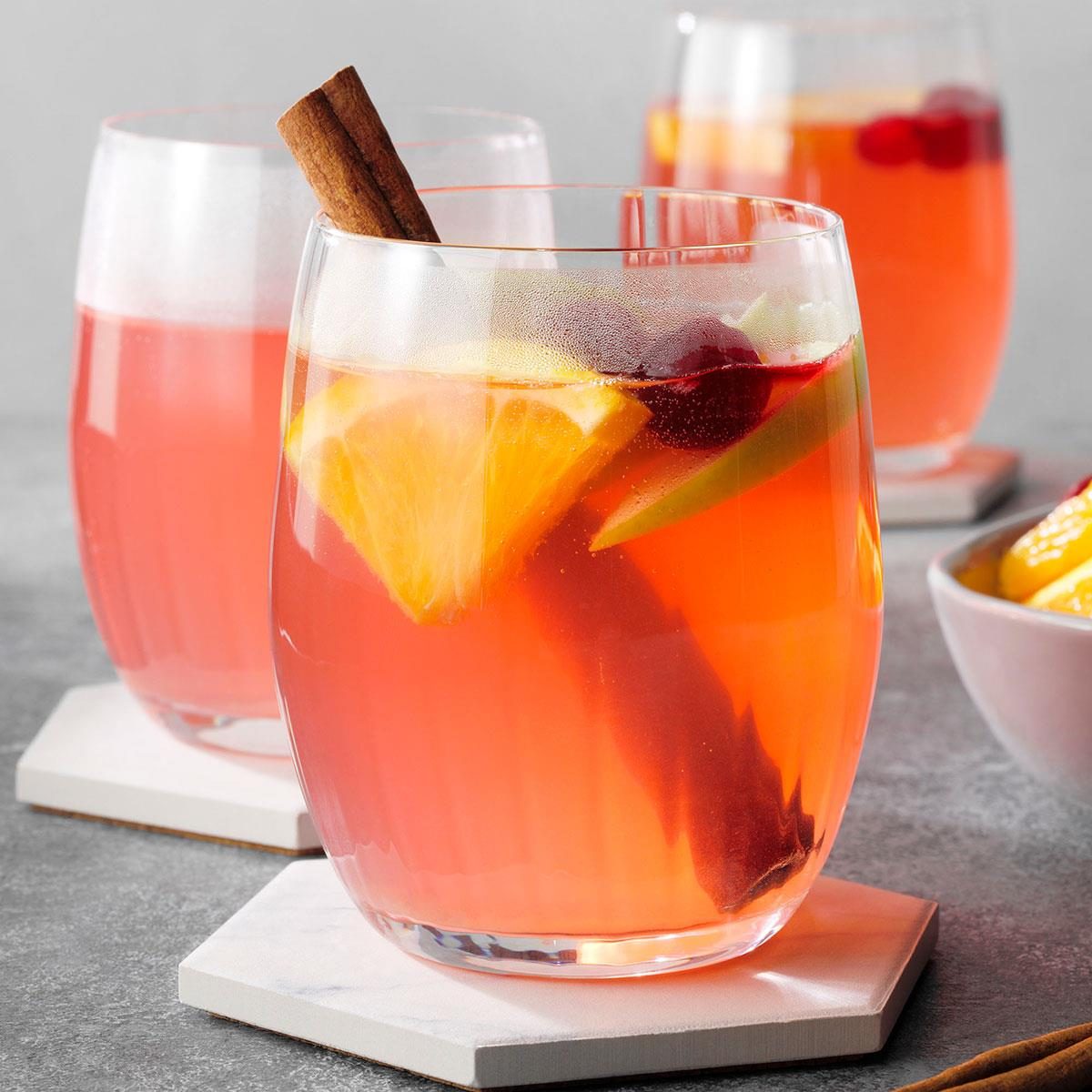 Cranberry-Apple Spritzer