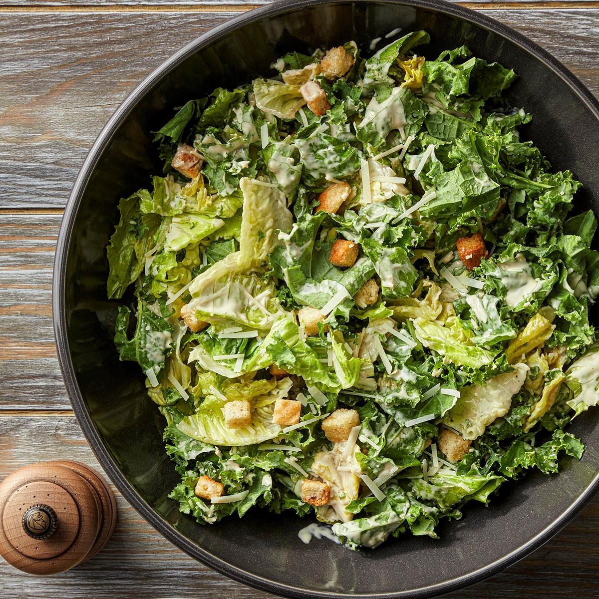Kale Caesar Salad