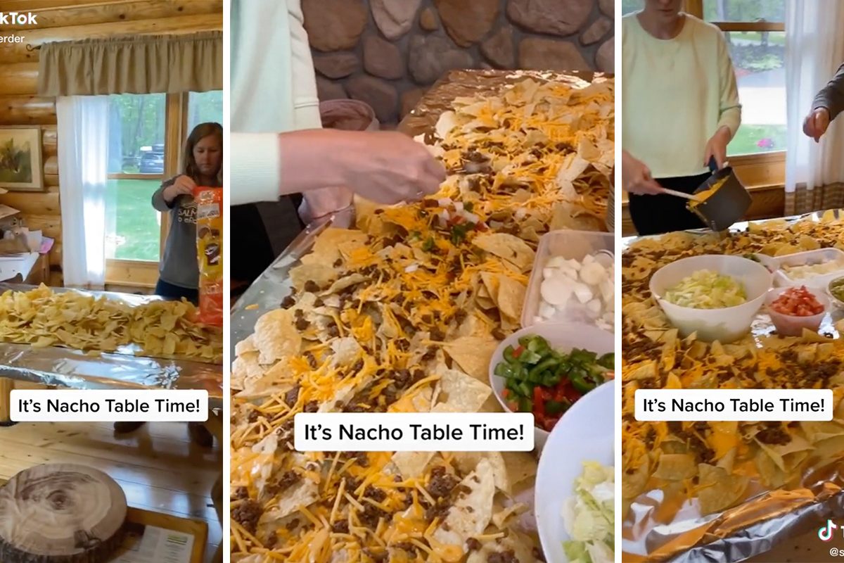 This “Nacho Table” Is Perfect to Share with Family and Friends