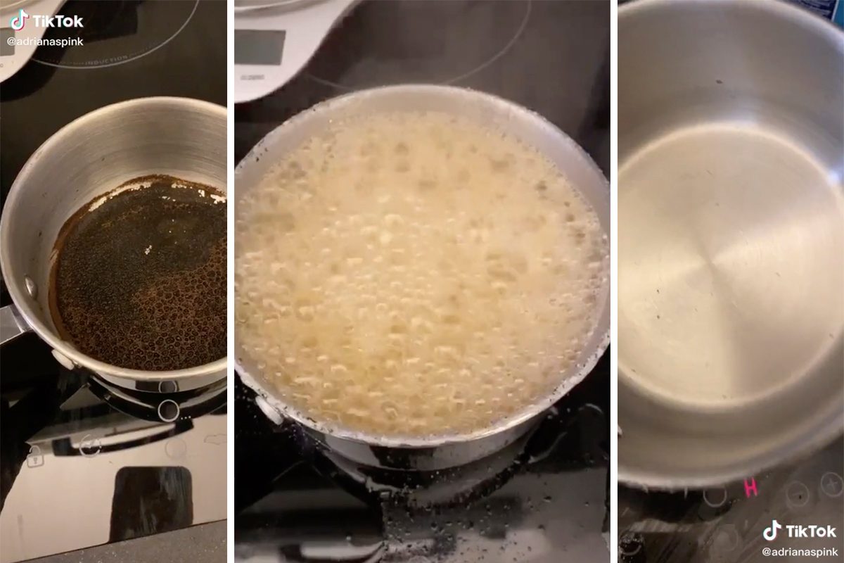 People Are Making Their Pots and Pans Look BRAND-NEW with This Viral Trick