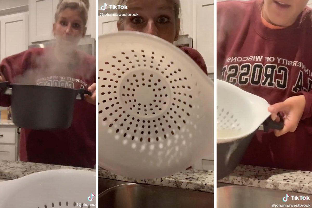 People Are Just Discovering the Right Way to Use a Strainer—Here’s How