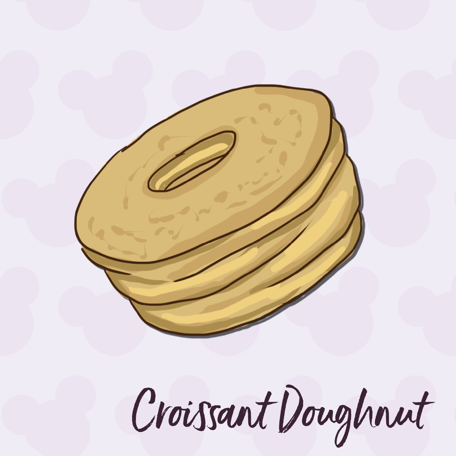 Croissant Doughnut